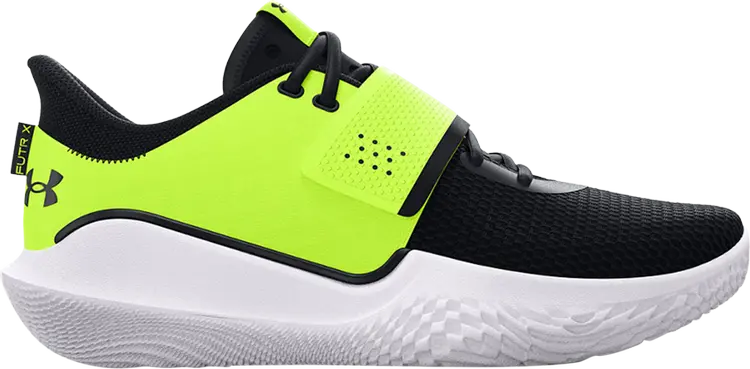 

Кроссовки Under Armour Flow FUTR X High-Vis Yellow Black, желтый