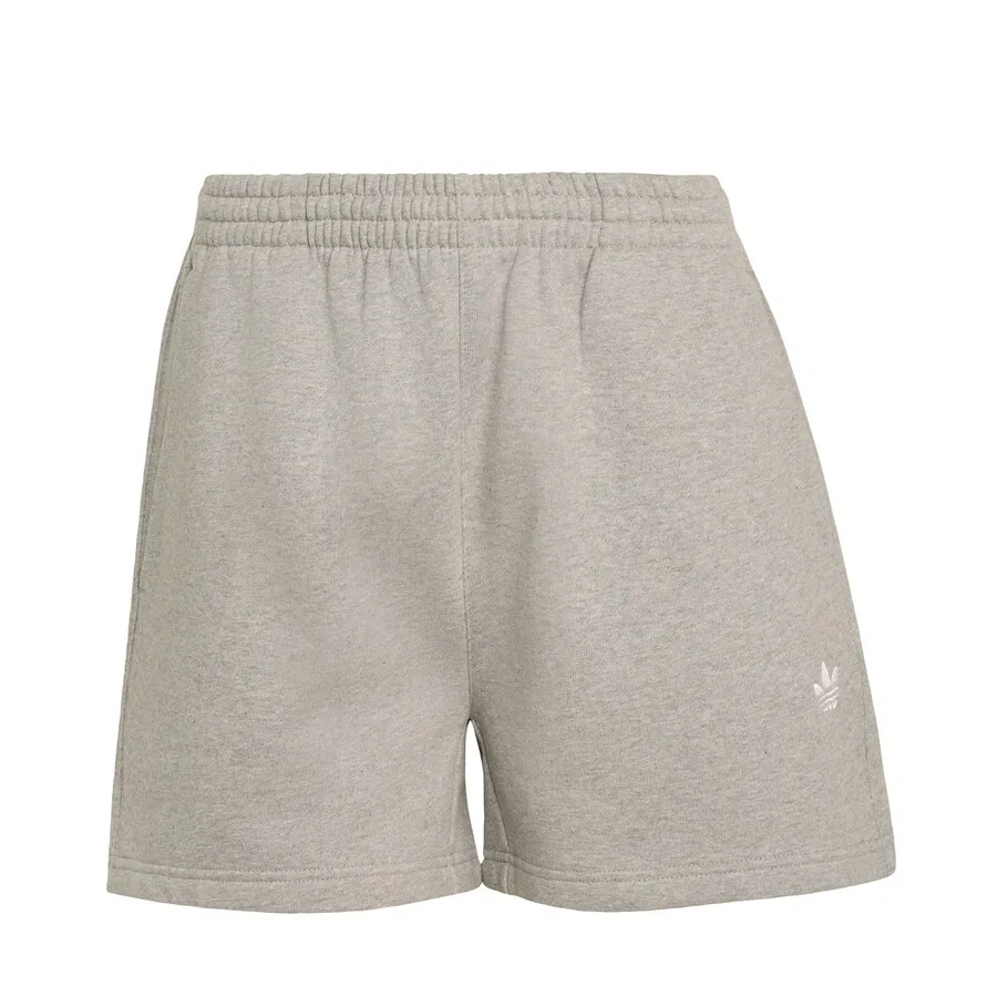 Шорты ADIDAS ORIGINALS свободного кроя 'Essentials' в серо-пятнистом цвете