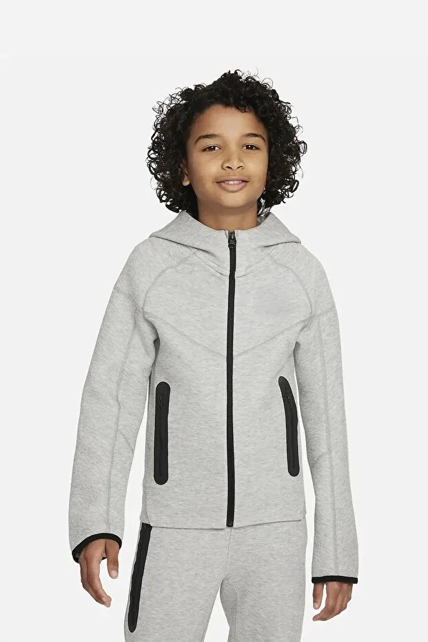 Детский спортивный костюм для девочек с флисом Tec, Gray — фото 2