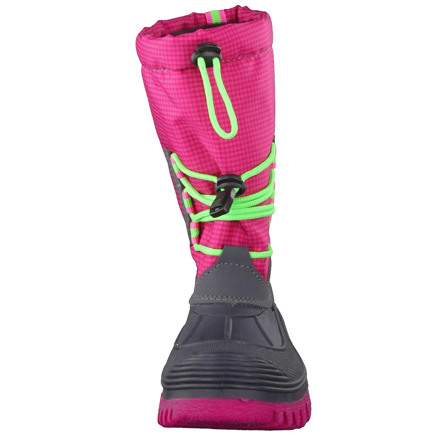 Детские зимние ботинки Ahto WP Snow Boots Cmp, Rosa / Grun / Grau — фото 3