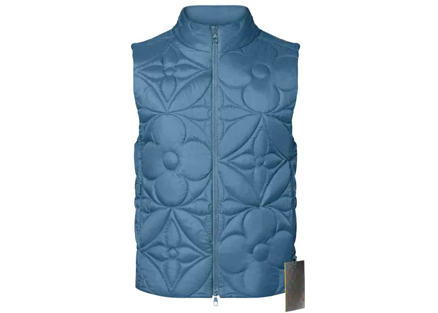 Мужской жилет с принтом Monogram Flower Gilet Louis Vuitton, Blue