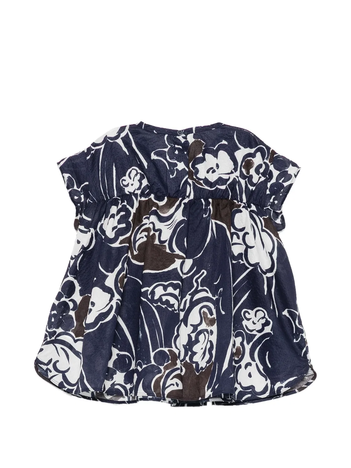 Jnby by JNBY Блузка с цветочным принтом, синий — фото 3