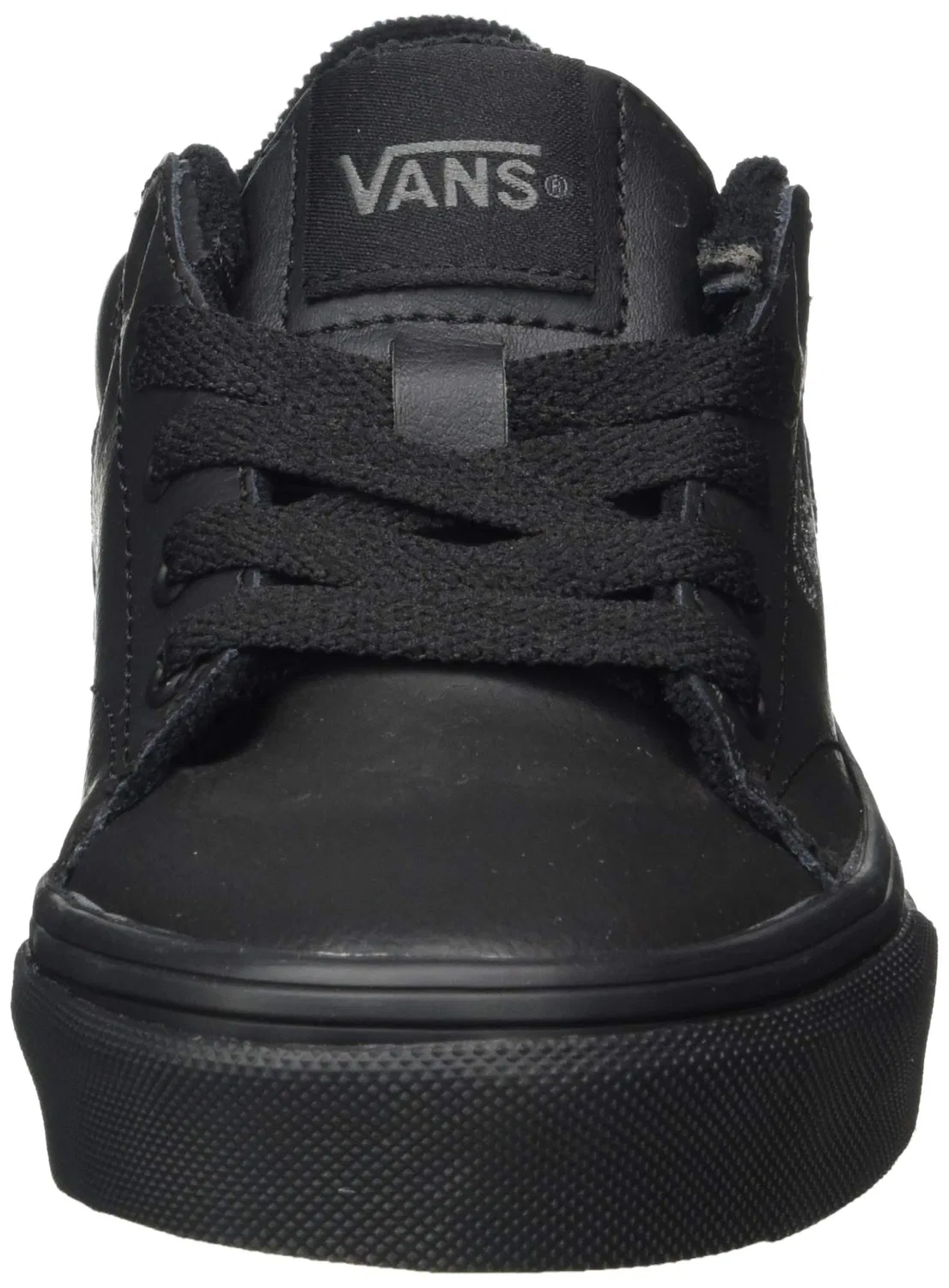 Детские кроссовки для мальчиков с ретро-дизайном Seldan Vans, Tumble Black Black — фото 2