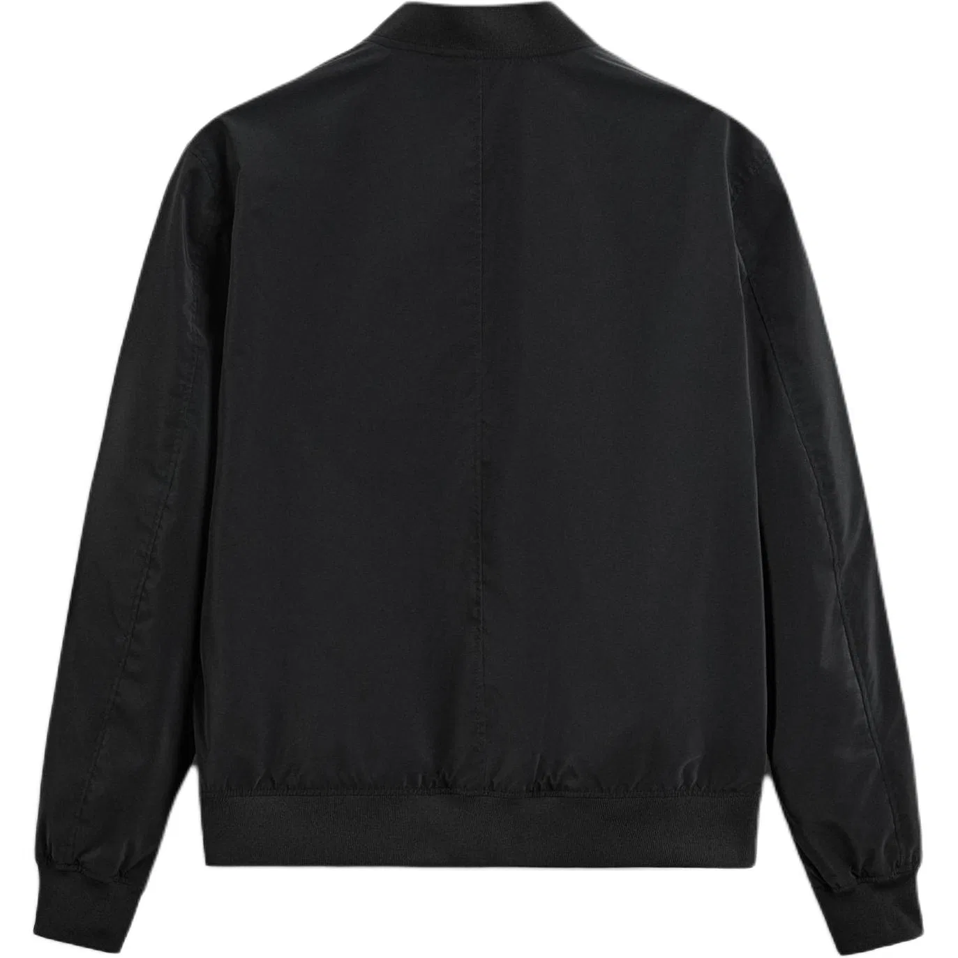 Мужская куртка-пилот с воротником-бейсбол, ZARA, Black — фото 3