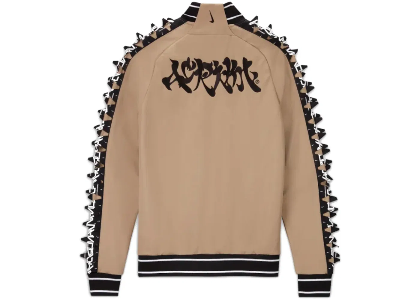 Мужская куртка из трикотажа с длинным рукавом Nike Lab x Acronym Knit Jacket (Asia Sizing) Nike, Brown — фото 2