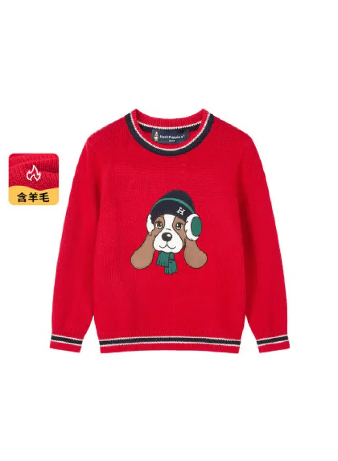 Пуловер с принтом собаки Hush Puppies