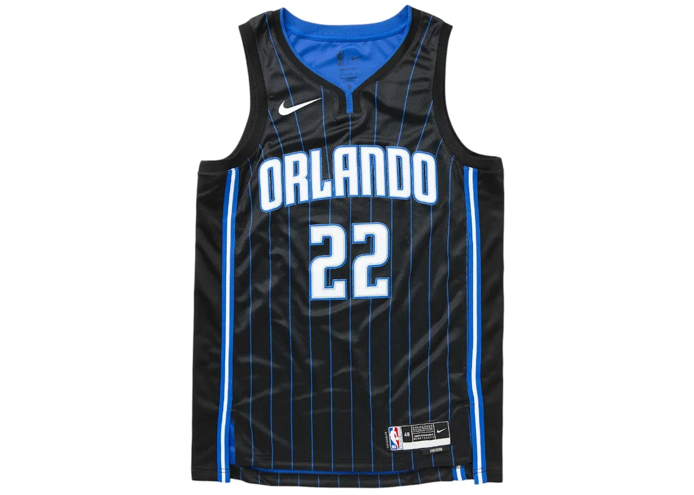 Мужская баскетбольная джерси Nike NBA Orlando Magic Franz Wagner Dri-FIT Statement Swingman Jersey, Black