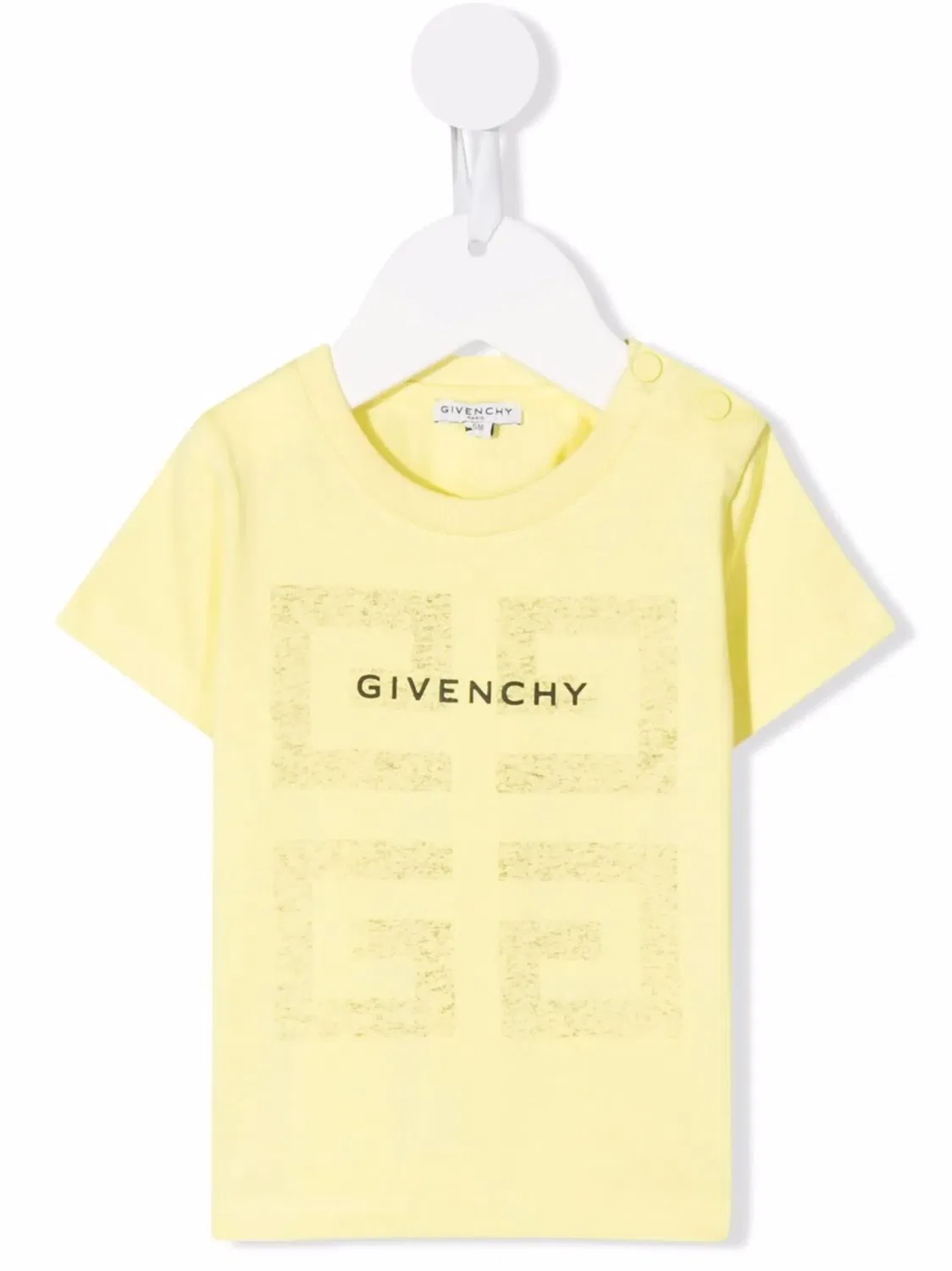Футболка с логотипом Givenchy, желтый