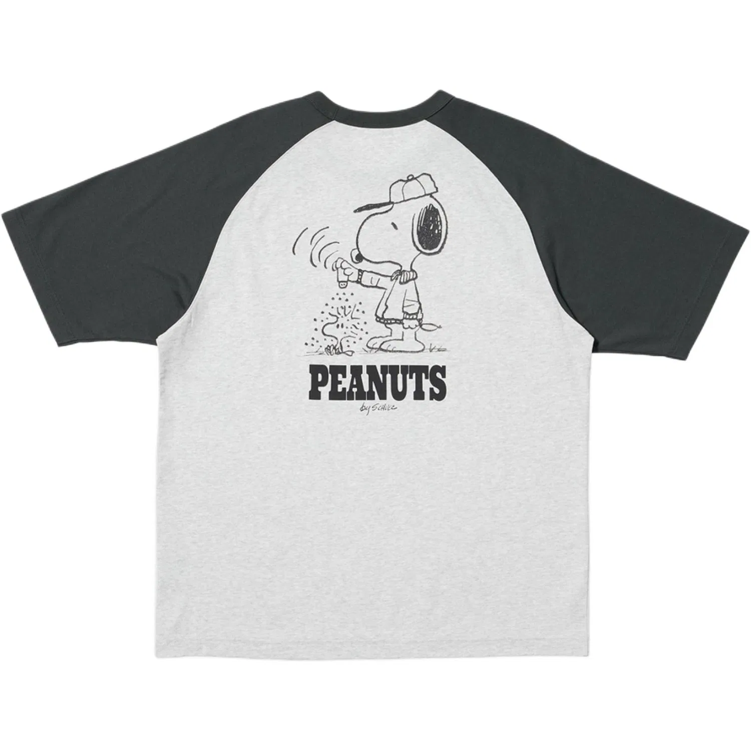 Футболка Unisex Peanuts T Shirts 08 Dark Gray, UNIQLO, Dark Gray — фото 3