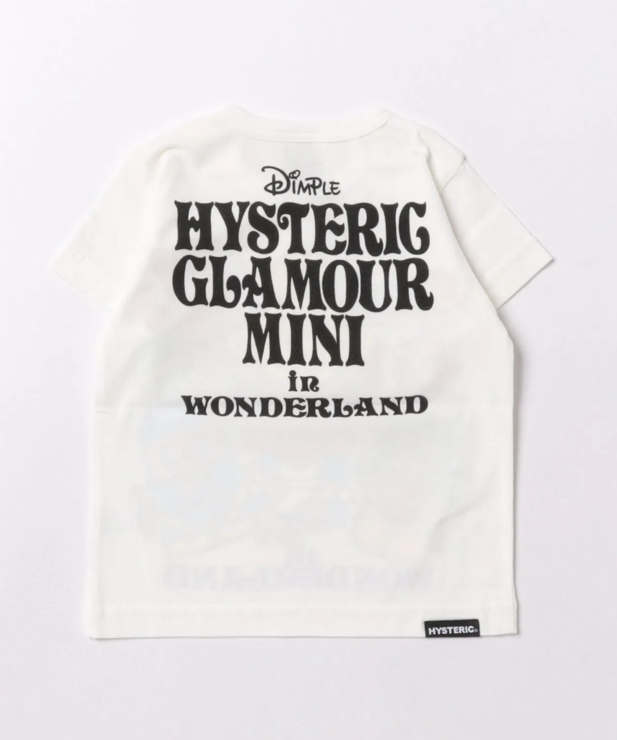 Детская футболка с принтом HYS MINI WONDERLAND ALLSTARS HYSTERIC MINI, White — фото 2