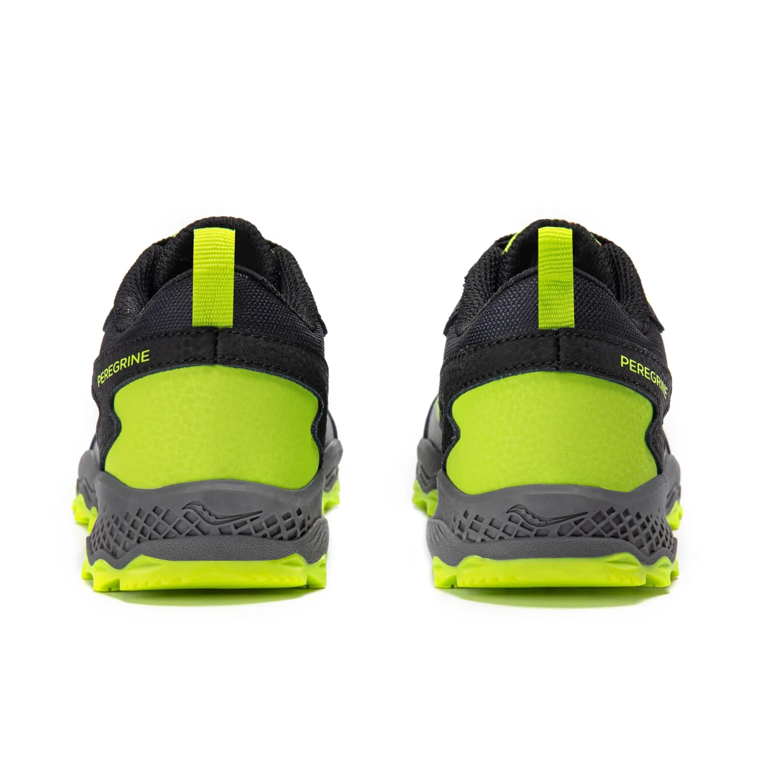 Детские кроссовки для мальчиков Saucony Axon 3, Lime Black — фото 3