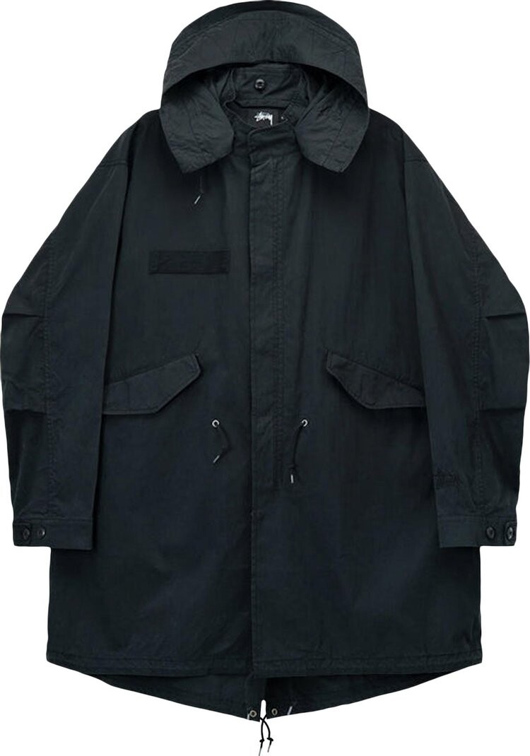 

Парка Stussy Nyco Fishtail Parka 'Black', черный