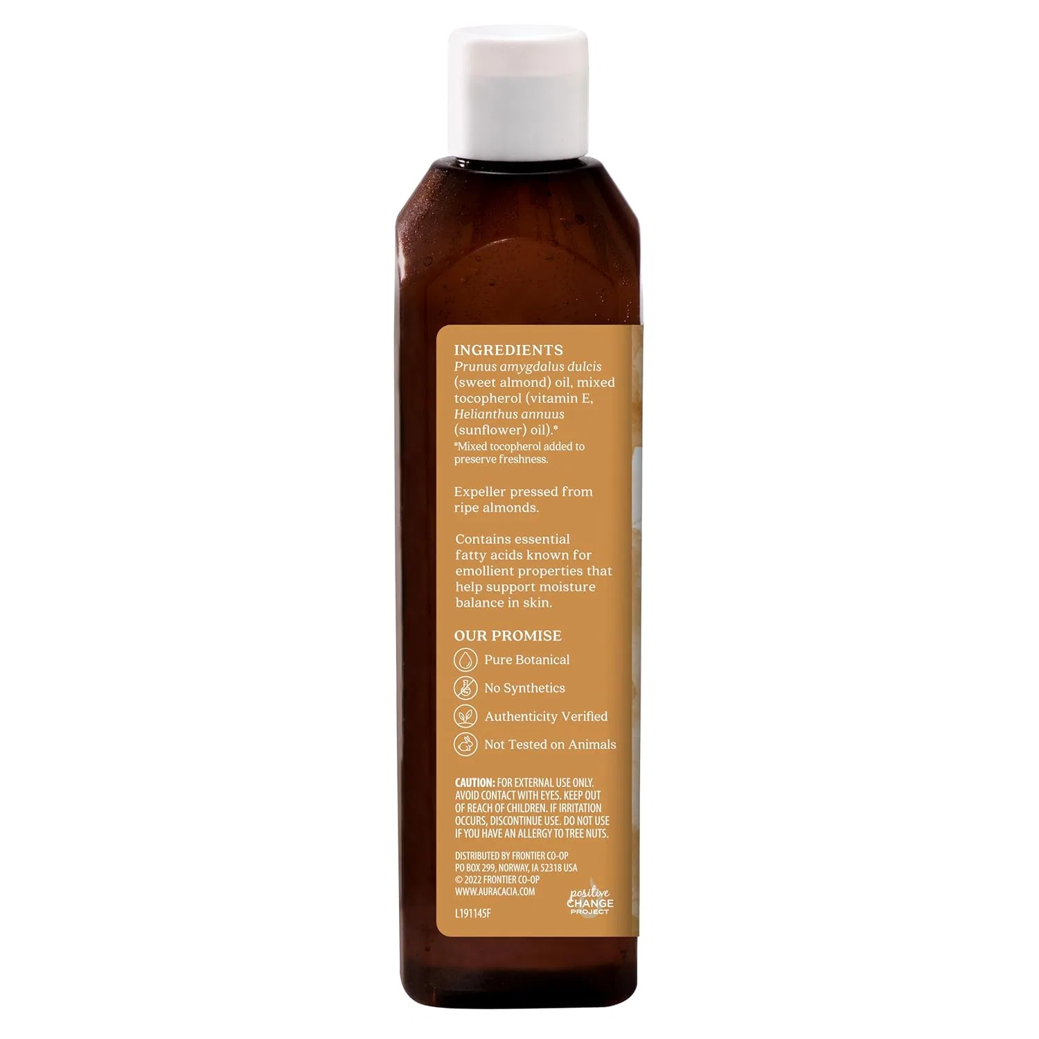 Масло для тела Aura Cacia Sweet Almond, 473 мл — фото 2