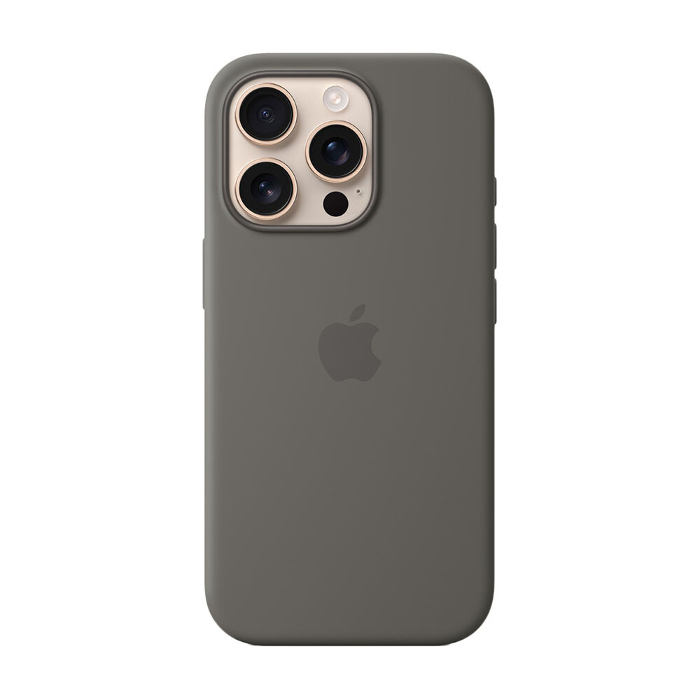 

Чехол для Apple iPhone 16 Pro с MagSafe, Stone Gray, Серый, Чехол для Apple iPhone 16 Pro с MagSafe, Stone Gray