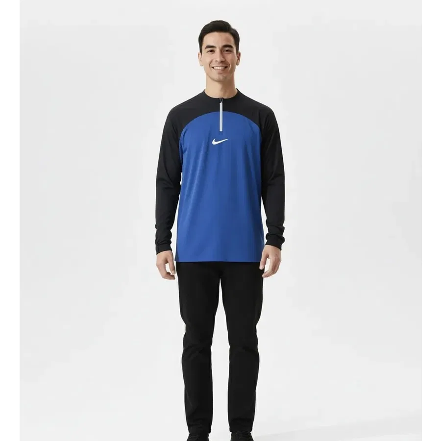 Мужские спортивные штаны Nike M Nk Df Acdpr Drıl Top K, Синий — фото 4