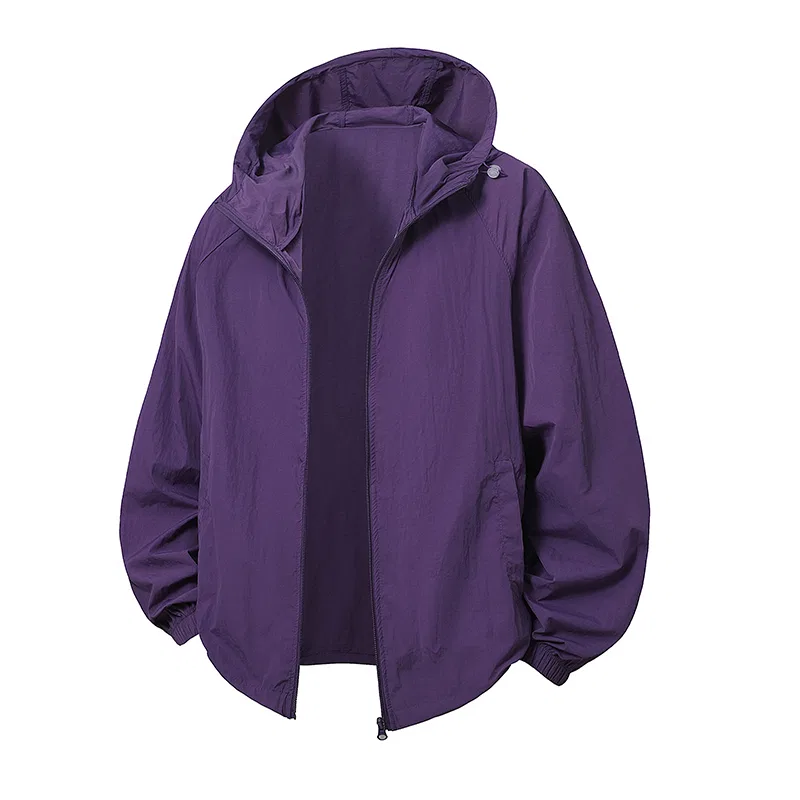 Детское худи с защитой от солнца Red bean, Purple