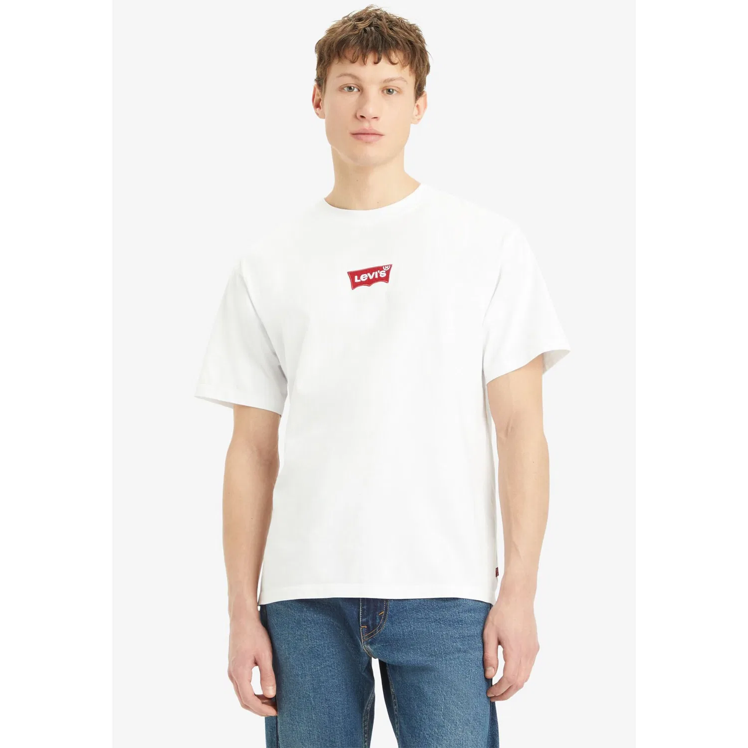 Мужская футболка с логотипом Levi's, White