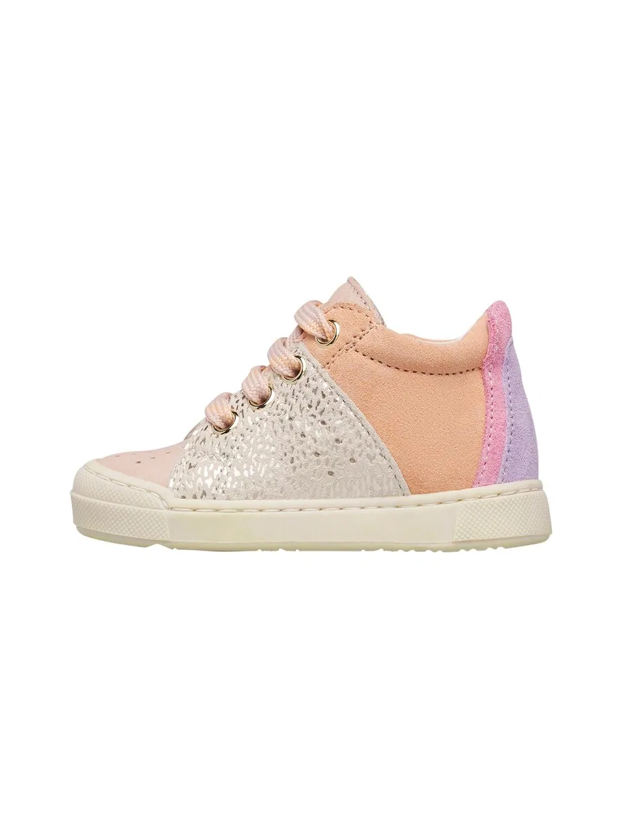 Кроссовки Falcotto 'FABRON ZIP' розового цвета