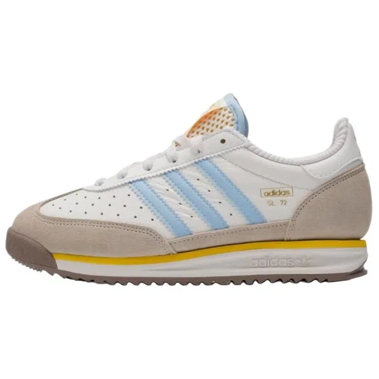 Детские кроссовки беговые Adidas Originals SL 72 RS, White Brown