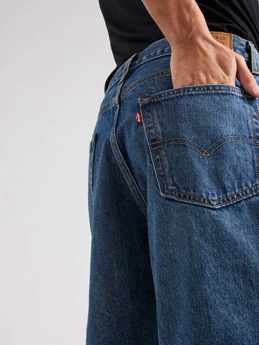 Шорты LEVI'S свободного кроя, синий деним — фото 2