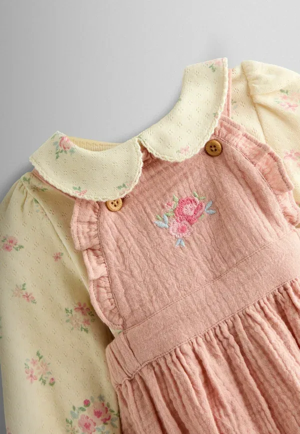 Детский комбинезон Jojo Maman Bebe, розовый — фото 2