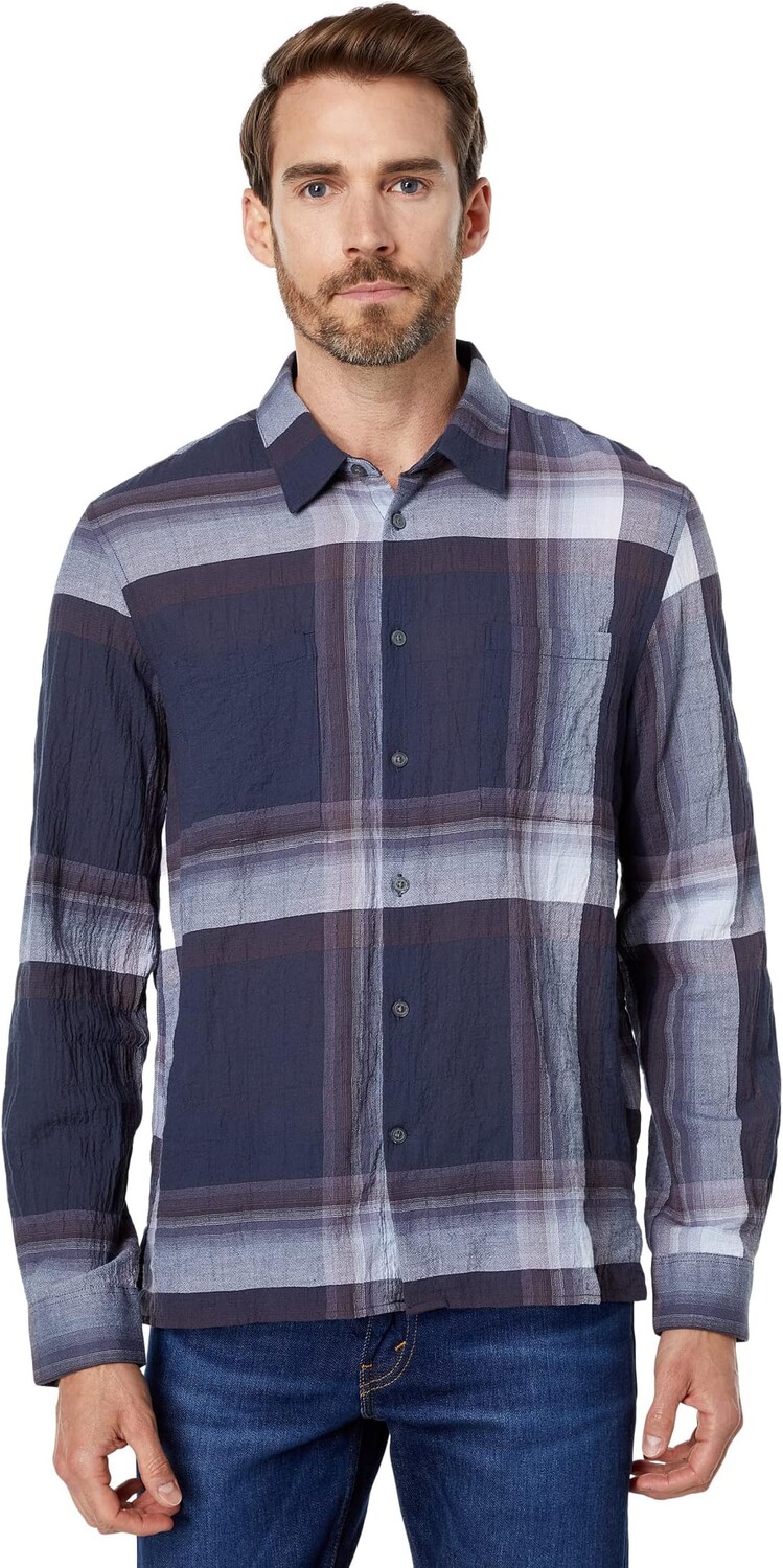 

Рубашка John Varvatos Cole Regular Fit Long Sleeve Shirt W737Y2, цвет Plum Wood