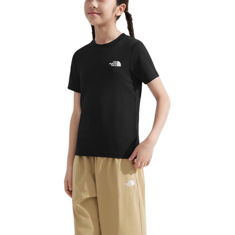 THE NORTH FACE Футболка SUN CHASE Cosmic Black для детей 3-7 лет — фото 4