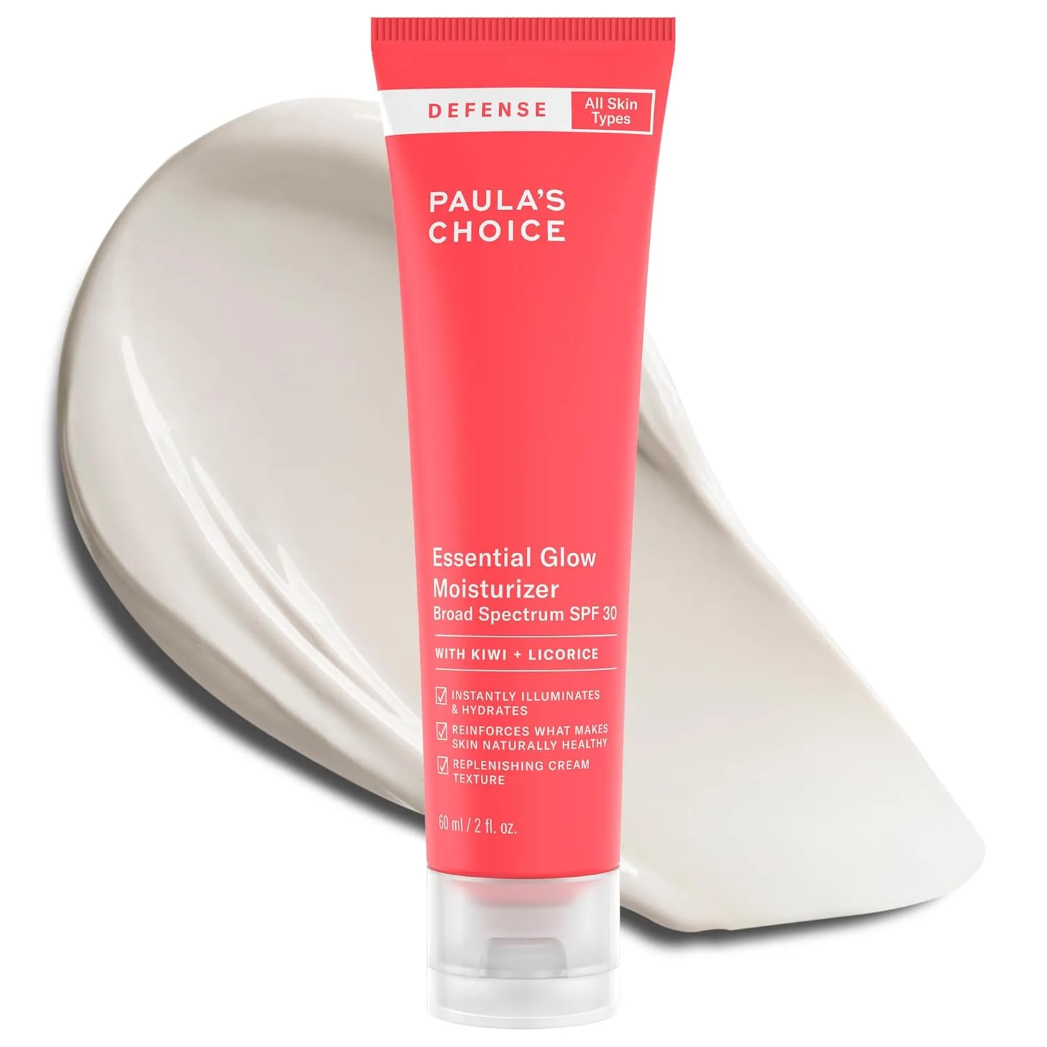Крем для лица SPF PAULA'S CHOICE Увлажняющий минеральный DEFENSE Essential Glow с (.), blue