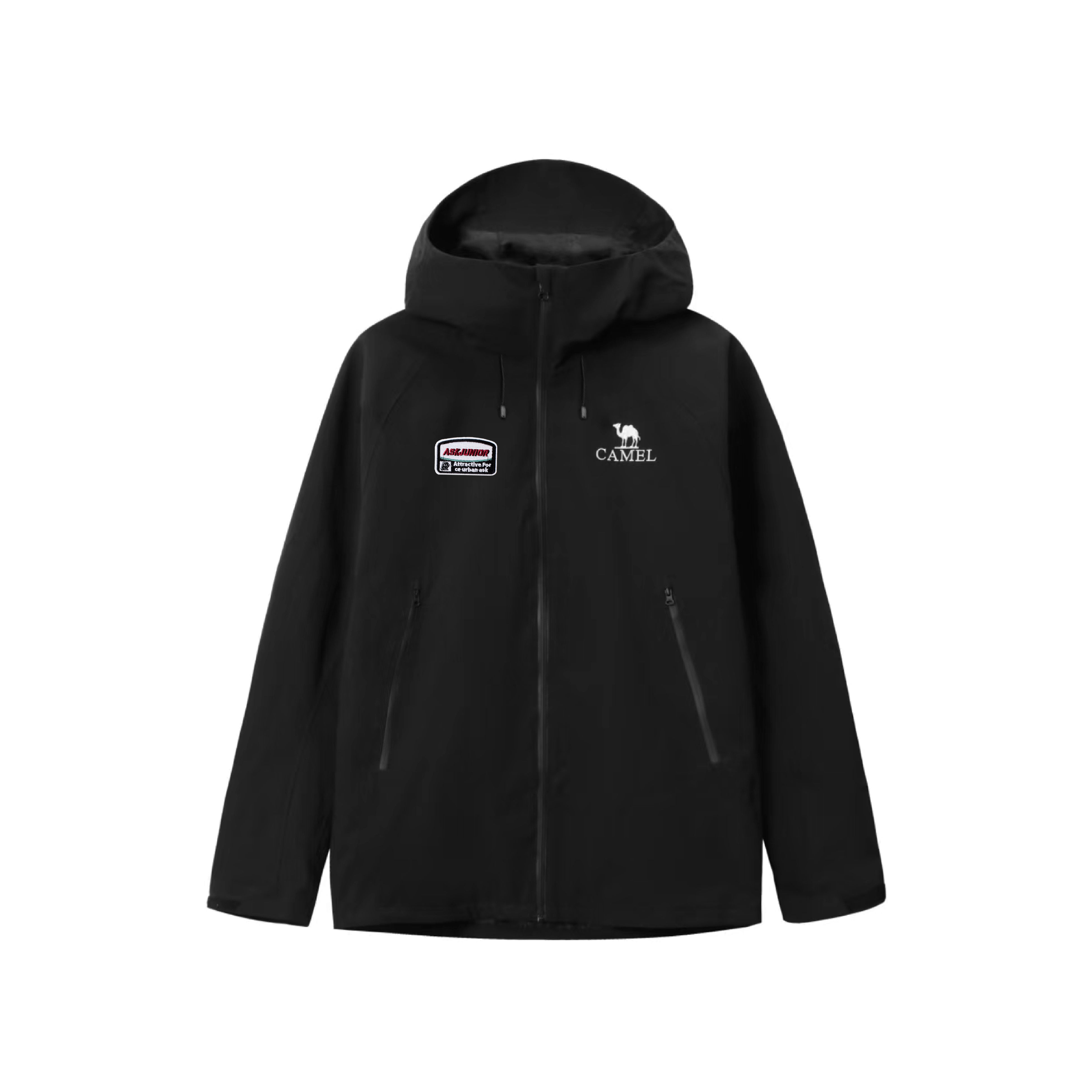 

CAMEL Ветровка All weather Waterproof And Windproof To Keep Warm Unisex Black