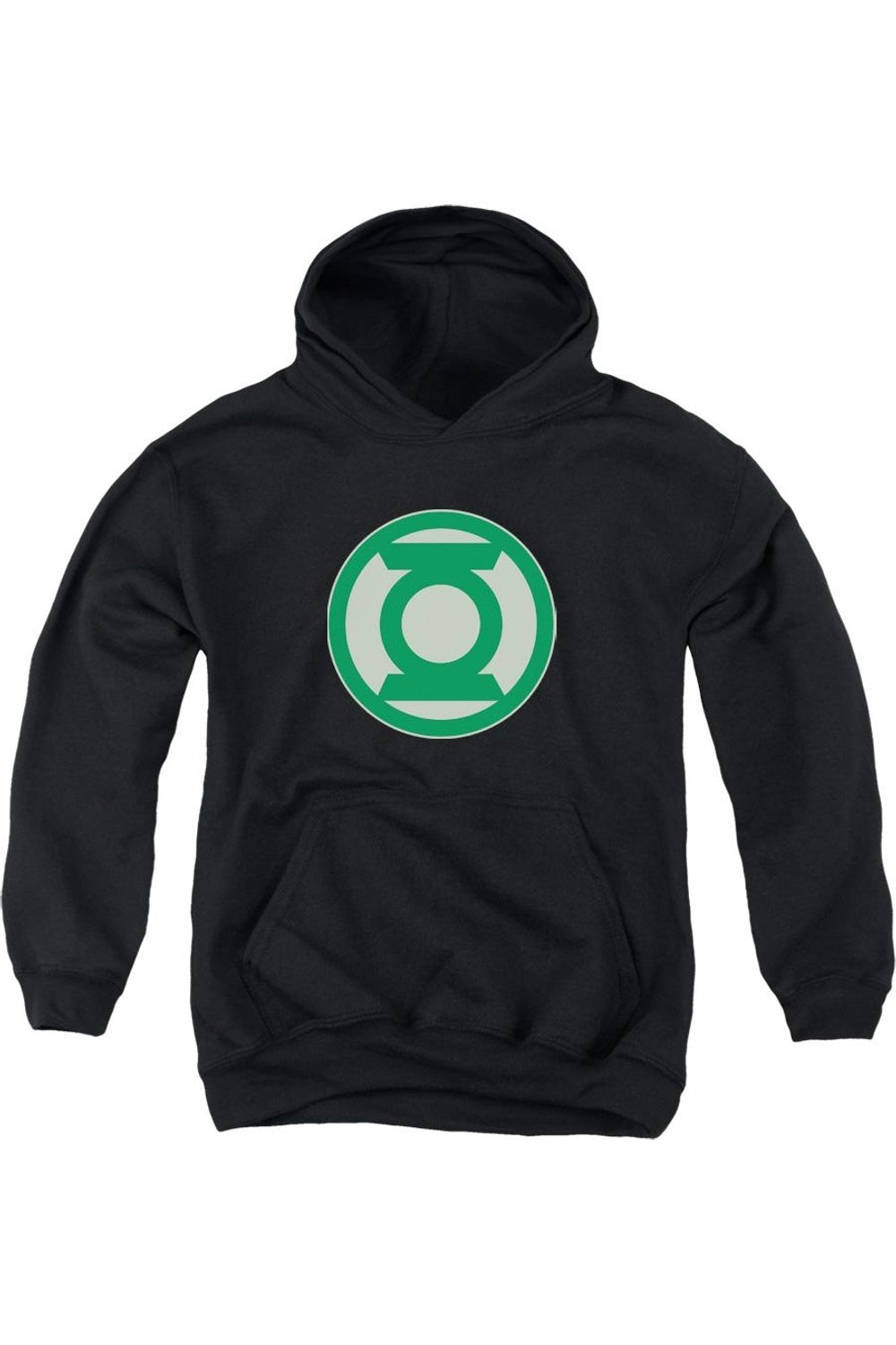 

Толстовка с капюшоном Green Lantern с зеленым символом для молодежи Gildan