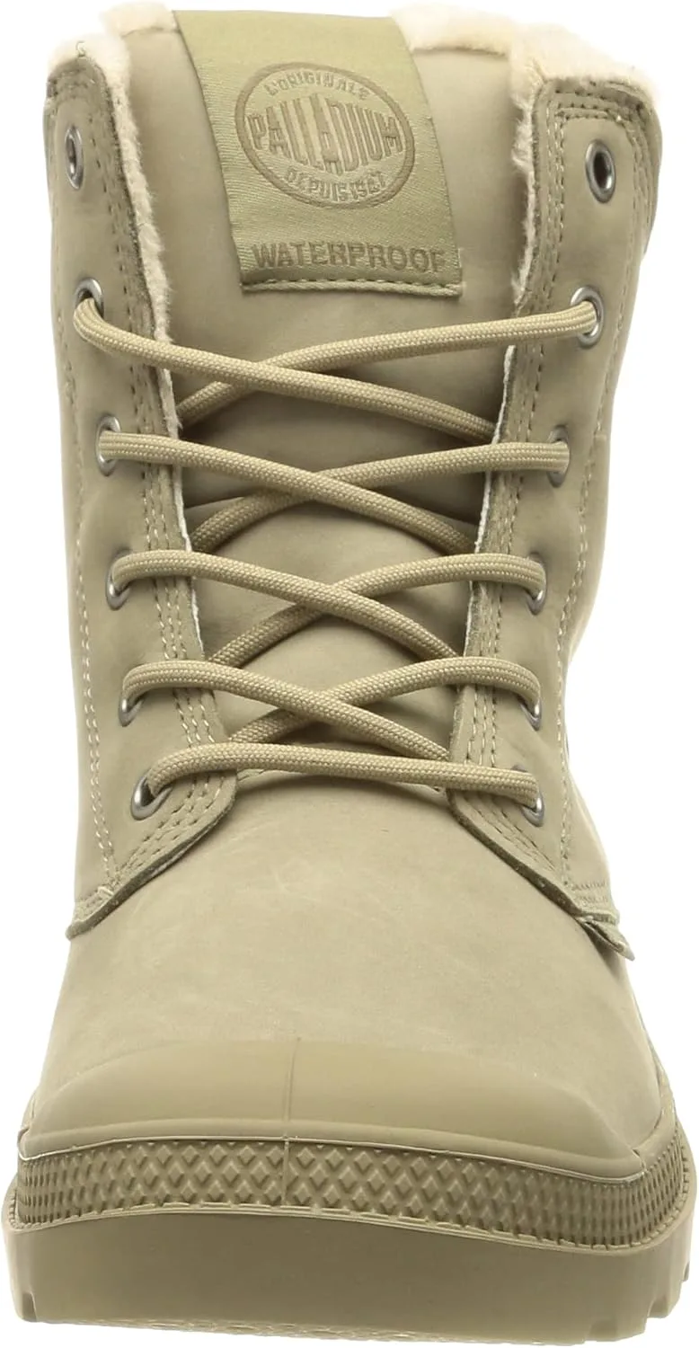 Классические водонепроницаемые унисекс кроссовки Palladium Pampa Sport из овчины, унисекс, серый — фото 2