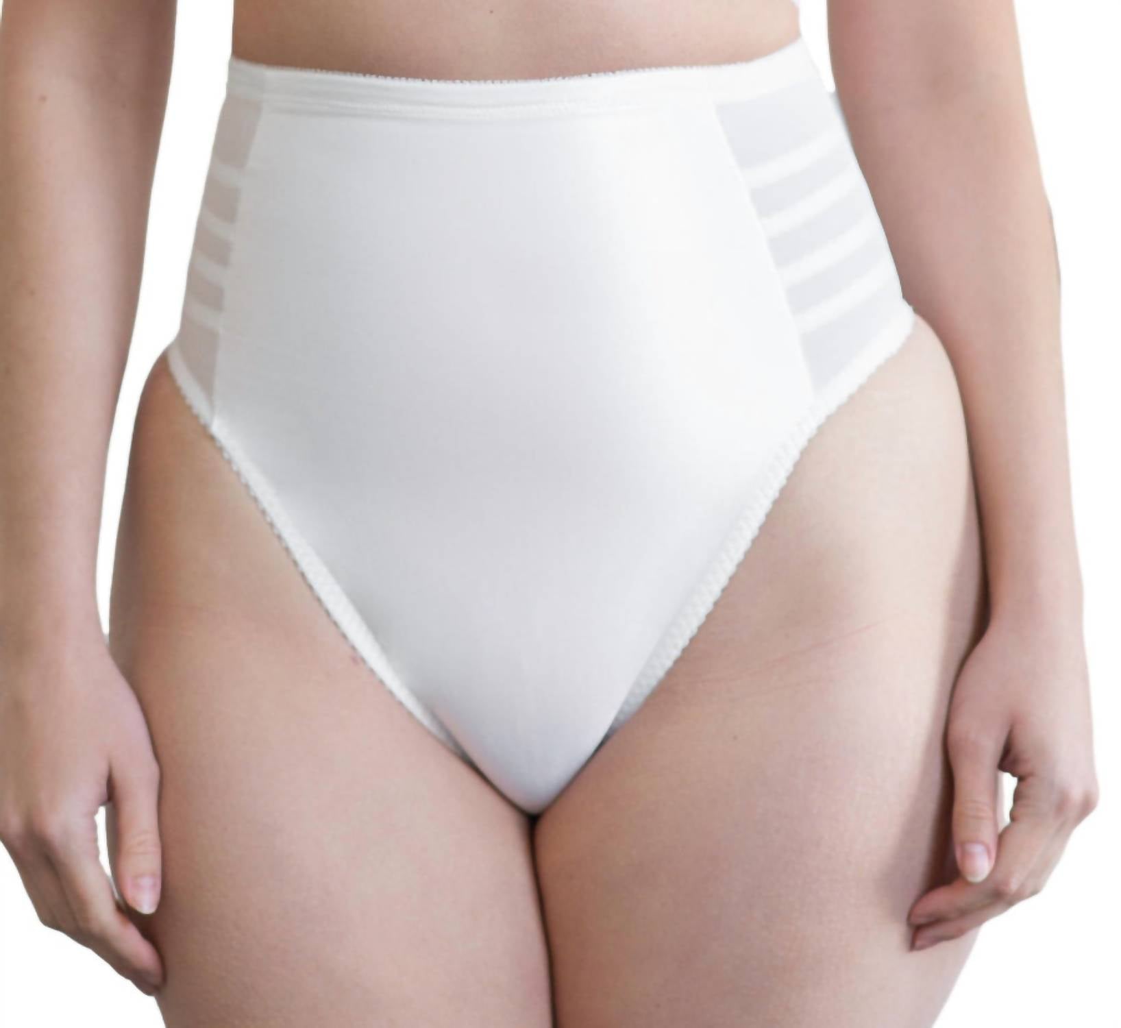 

Утягивающие стринги с высокой талией, белые Rago