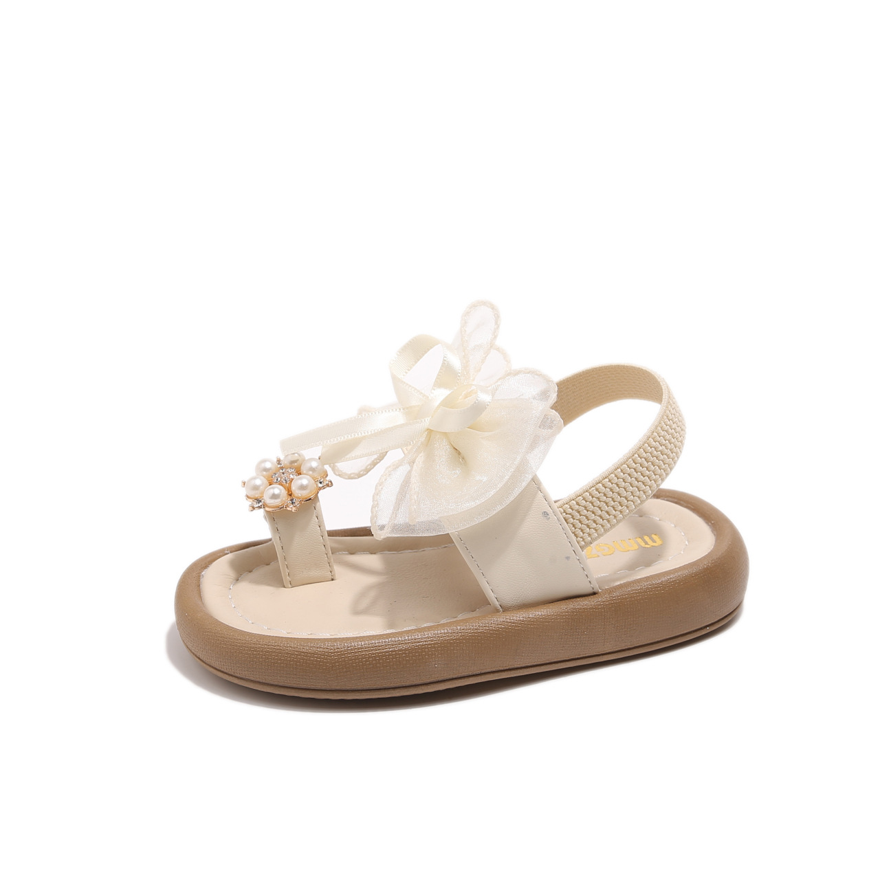 

Износостойкие легкие амортизирующие детские сандалии Kids' Neon, Ecru