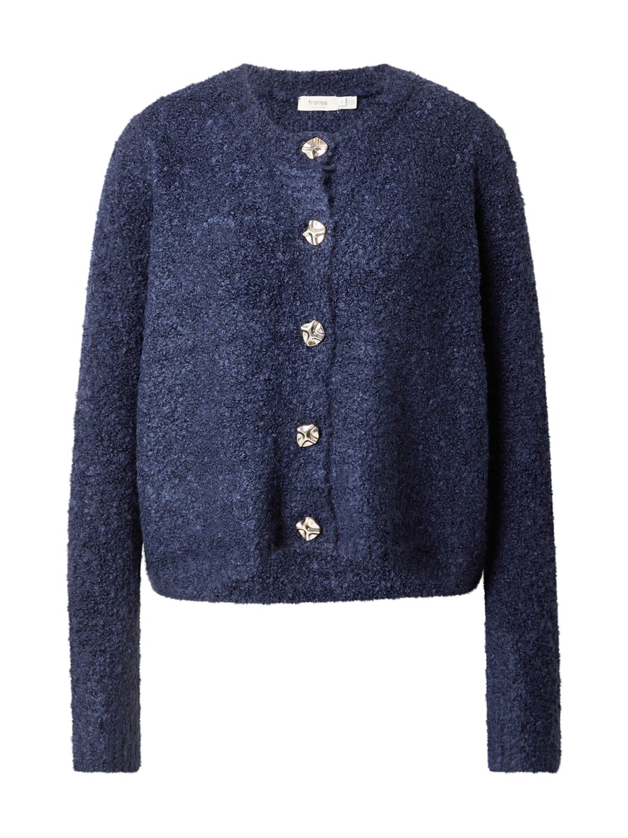 

Вязаный кардиган Fransa Knit Cardigan HARRY, морской синий
