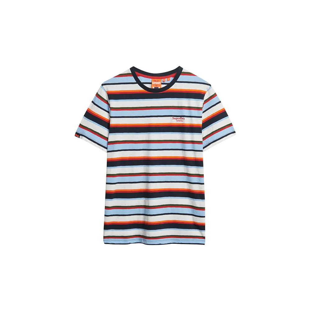 

Футболка с коротким рукавом Superdry Essential Stripe, разноцветный