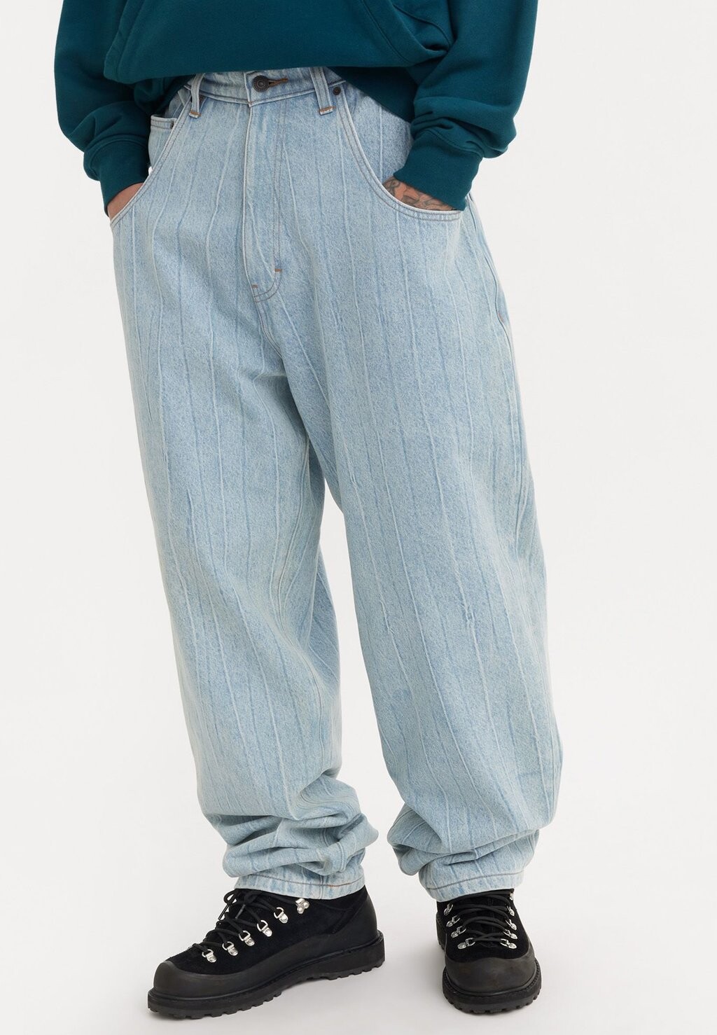 

Джинсы-бойфренды SKATE SUPER STACK Levi's, светло-голубой