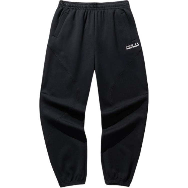 

ANTA Женские базовые спортивные штаны Life Collection вязаные черные