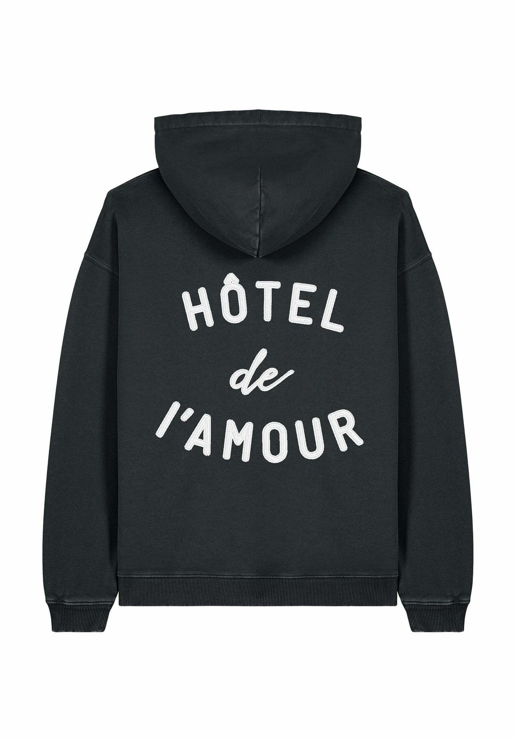 

Толстовка HOTEL DE L'AMOUR BACK EMBROIDERY UNISEX VINTAGE - Hoodie Mira Paris, цвет Black Denim
