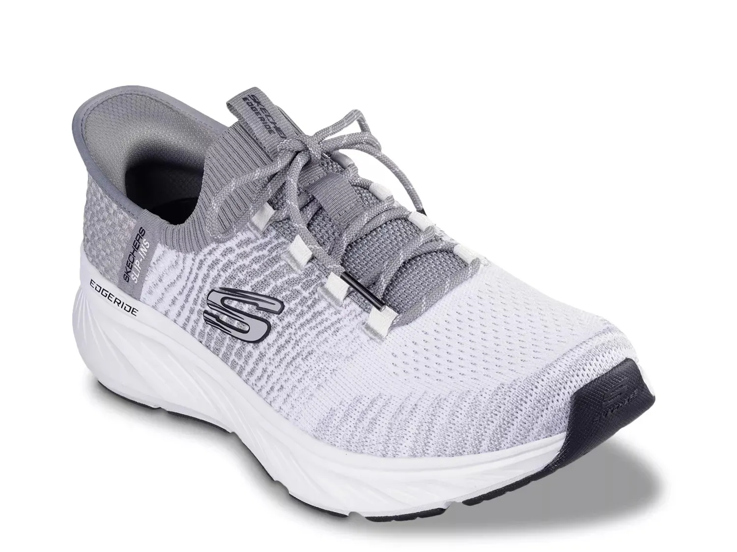 

Кроссовки Skechers Hands Free Slip-Ins Relaxed Fit Edgeride Raygo — мужские, белые/серые