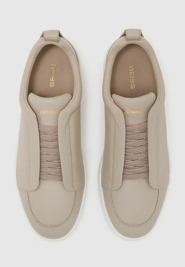 Кроссовки henry bonded стандартной посадки Reiss, Light Taupe Brown — фото 3