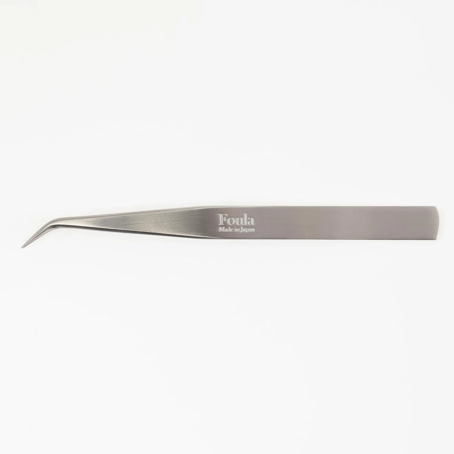 Пинцет для ресниц изогнутый Foula Micro Tweezer 125 мм