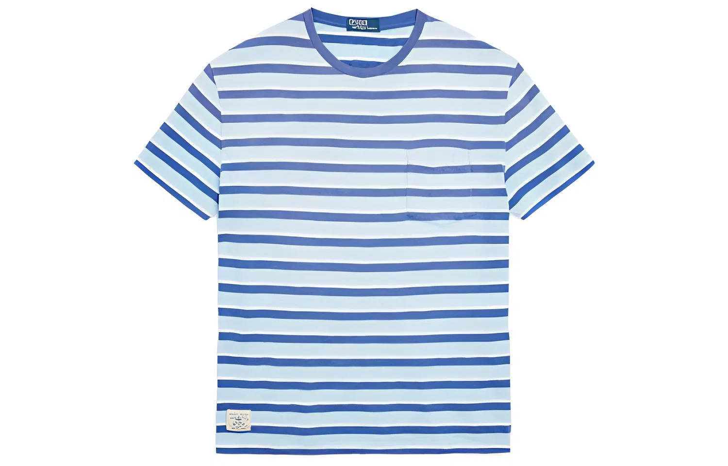Футболка из джерси в полоску Polo Ralph Lauren, Blue