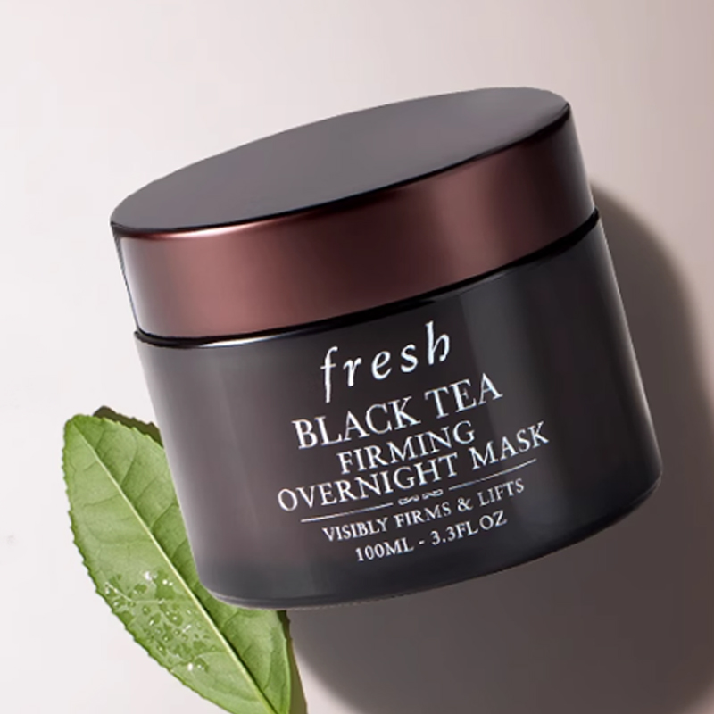 Ночная маска для лица Fresh Black Tea Firming Overnight Mask, 100 мл — фото 4