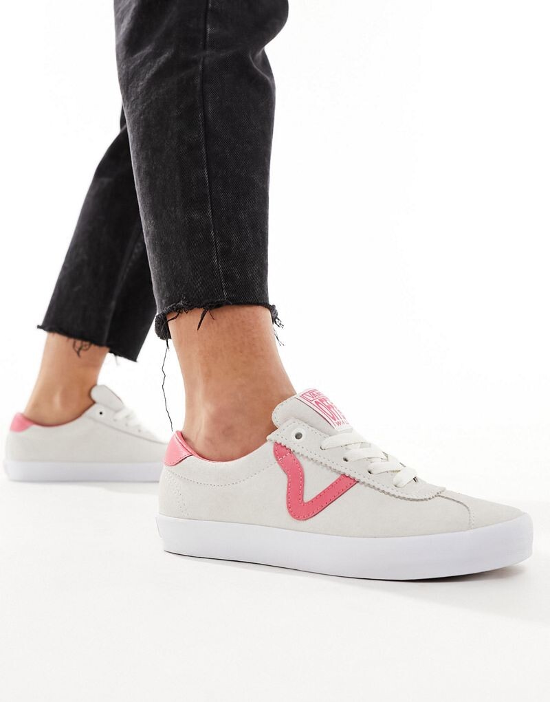 

Кремовые и розовые кроссовки Vans FU Sport Low, Розовый, Кремовые и розовые кроссовки Vans FU Sport Low