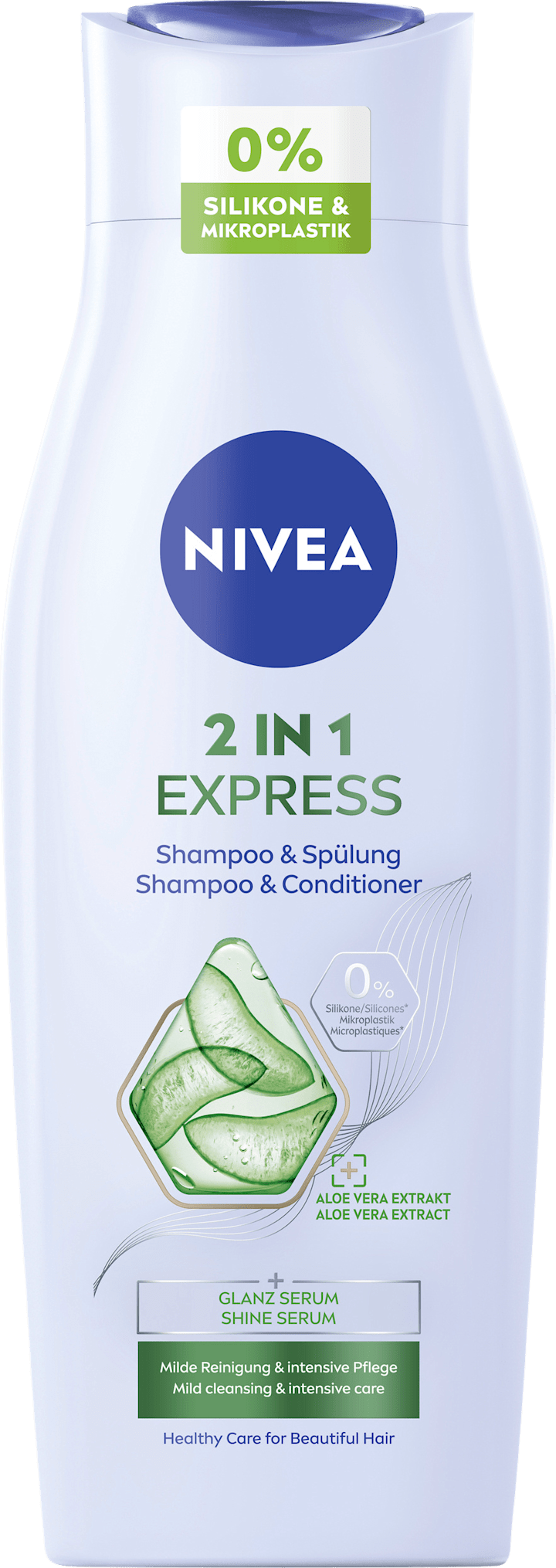 

Шампунь NIVEA Shampoo & Conditioner 2in1 Express Pflege, 400 ml