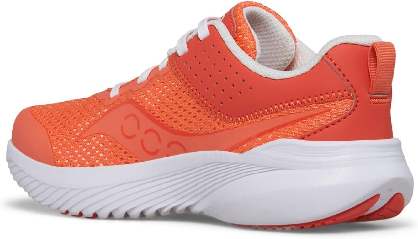 Детские кроссовки Saucony Kinvara 14 унисекс от шнуровки до носка, Coral — фото 4