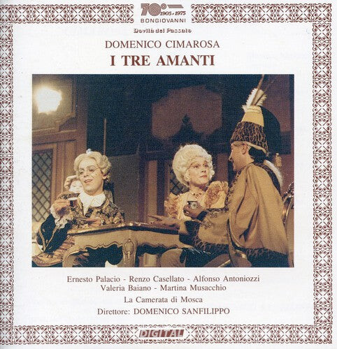 

CD диск Cimarosa / Palacio / Casellato: I Tre Amanti