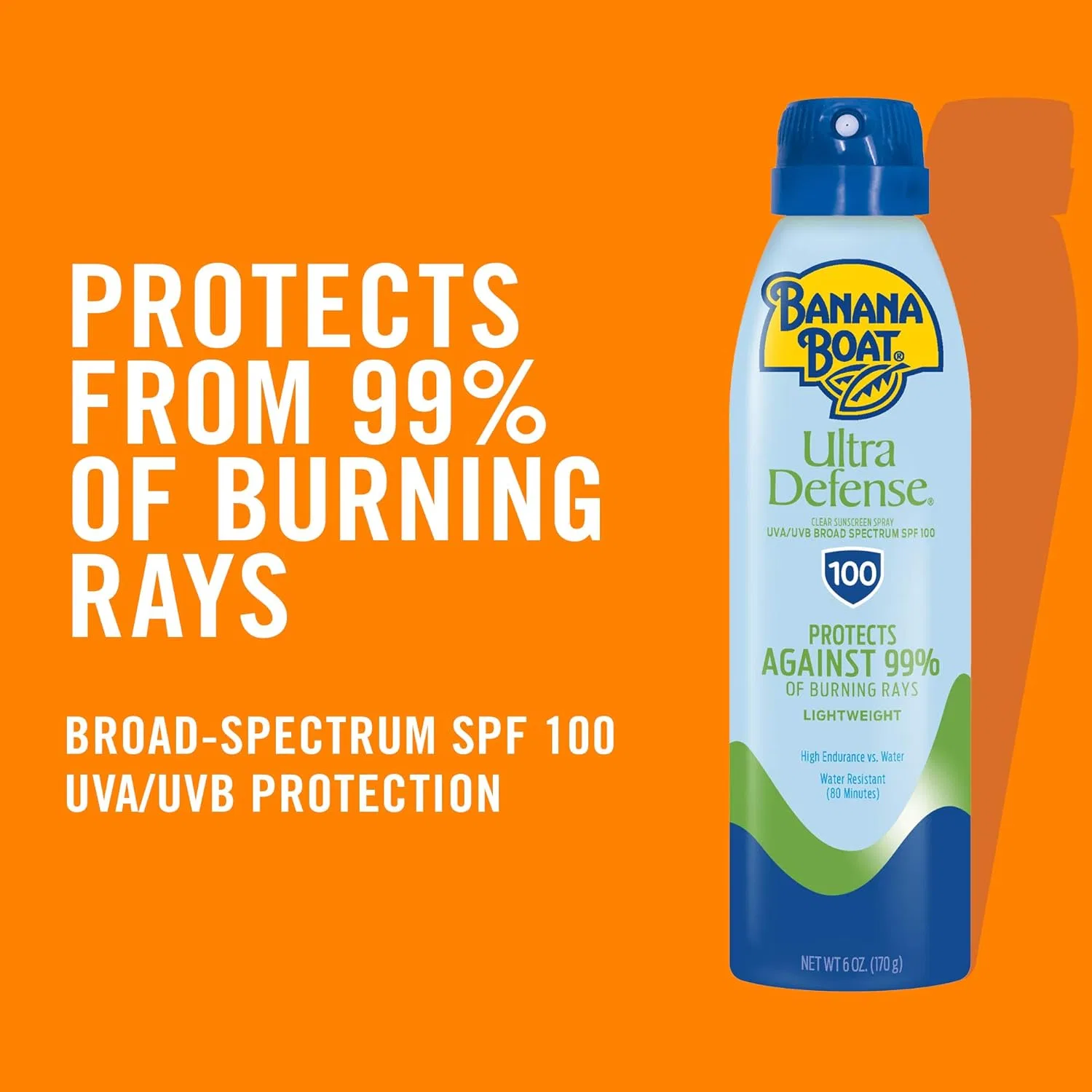 Солнцезащитный спрей «Ultra Defense MAX Skin Protect Ultra Mist» SPF 100 от Banana Boat Banana Boat — фото 3