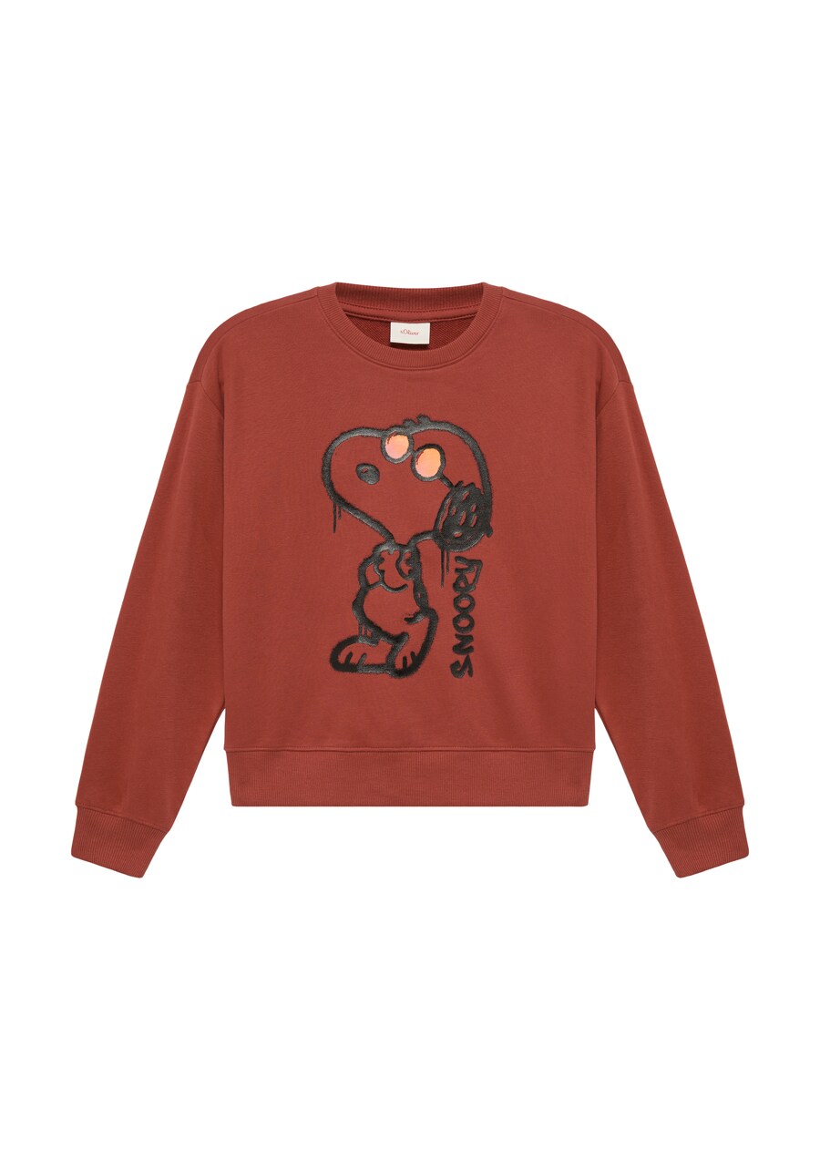 

Толстовка s.Oliver Peanuts, цвет Rusty red