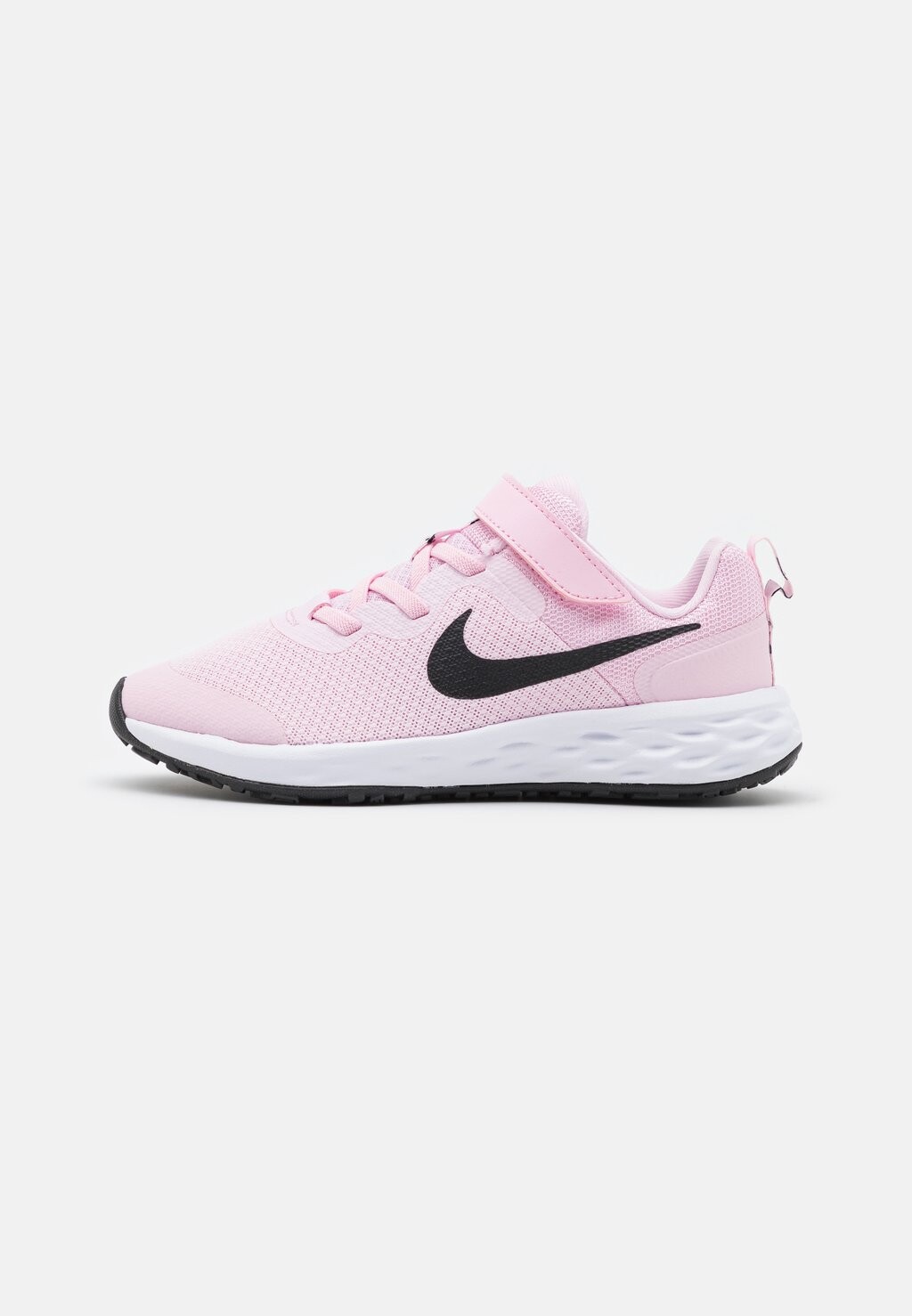 

Кроссовки нейтрального цвета NIKE REVOLUTION 6 (PSV) Nike, цвет pink foam/black